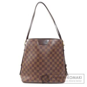 Louis Vuitton Cabas Rivington Damier Ebene Brown Tote Bag Canvas